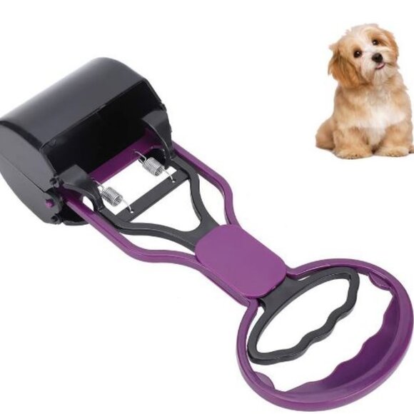 Unused Pets Dogs Pooper Scooper Purple - Picture 4 of 8